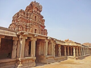 Obraz premium hampi unesco world heritage site,karnataka