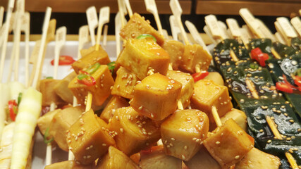 Spicy chuan Chuan xiang delicious snacks, sichuan region is one of the food snacks