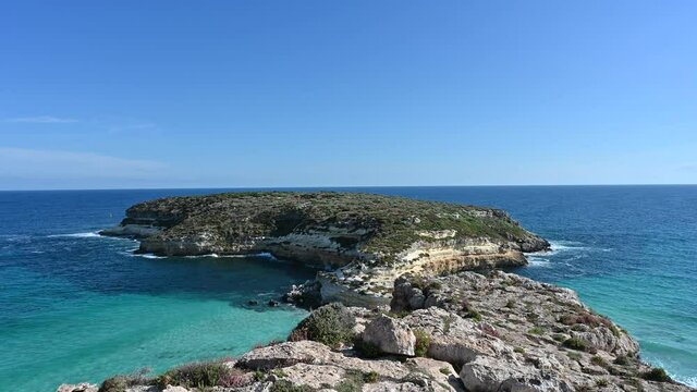 Isola dei conigli a Lampedusa