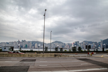 Hong Kong's developed cityscape and architecture_01