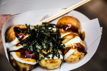 Takoyaki sold on the streets of Hong Kong_01