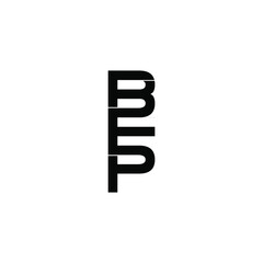 bep letter original monogram logo design