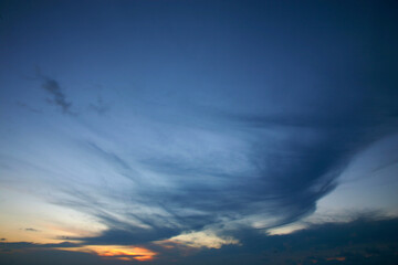 Sunset on the Indian Ocean