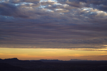 Fototapeta na wymiar Southwest Sunset