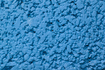 Fototapeta na wymiar Abstract blue wall for a backdrop. Porous structure