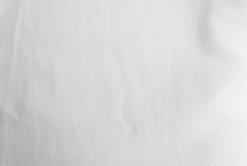 Fototapeta premium White rippled cotton fabric texture background