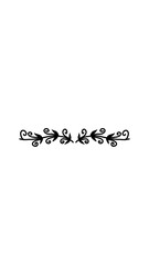 Fototapeta premium Flower border wedding