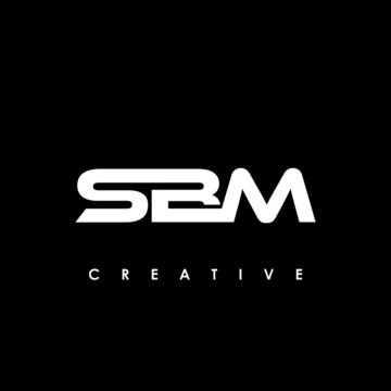 SBM Letter Initial Logo Design Template Vector Illustration	
