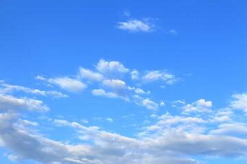 blue sky with clouds