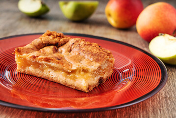 autumn apple pie
