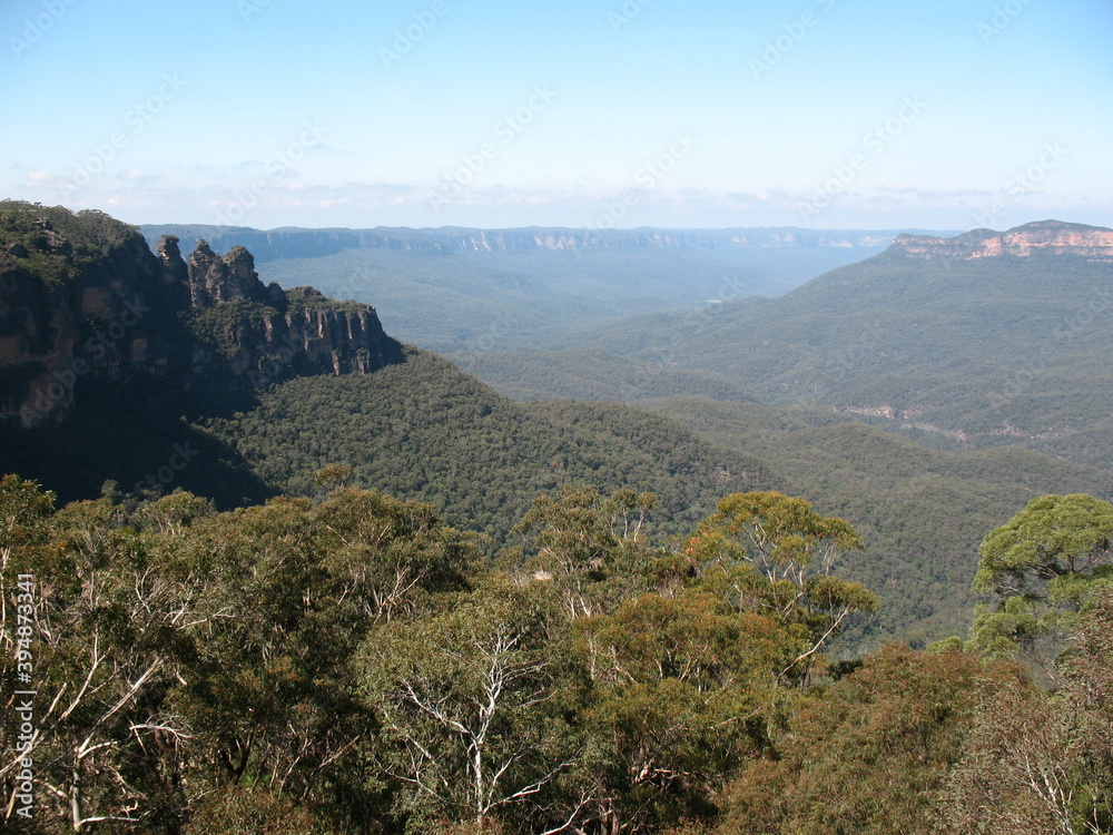 Poster Blue Mountains in Australia