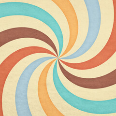 retro sun rays on old grunge paper