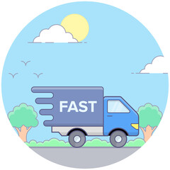 Fast Delivery Transport