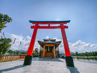 Hinoki land japan attraction in Chai Prakan District, Chiang Mai, Thailand