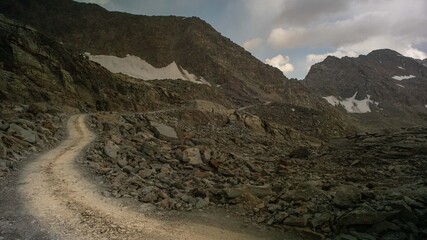 Glacier lake in Himachal