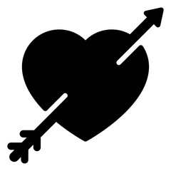 Arrow Heart Cupid