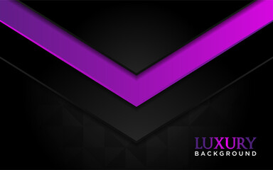 Luxury dark background with purple line