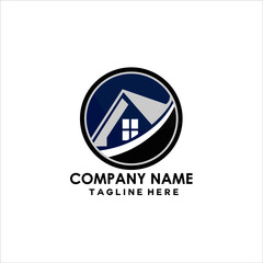 home icon for business logo vector