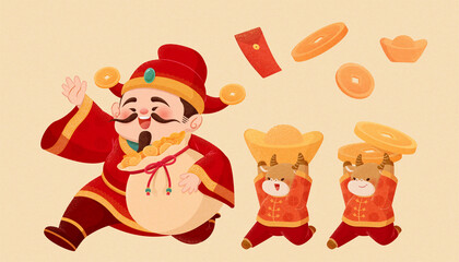 Element set of Chinese New Year