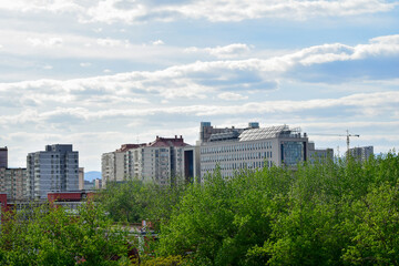 Obraz premium view of the city