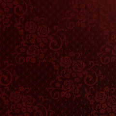 アンティークレース風ダークブラウンの背景イラスト