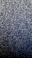 Silver glitter luxury sparkling confetti. Scattere