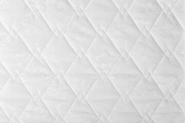 Texture of modern orthopedic mattress, closeup