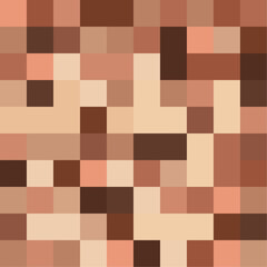 Pixel censored blur effect texture. Vector illustration.