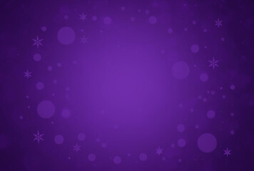 Beautiful purple bokeh background texture.