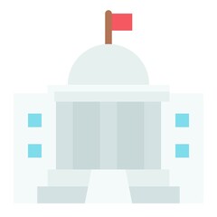 Government icon, Protest related vector