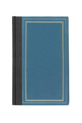 Blue book isolated