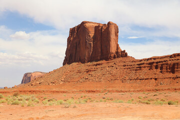 Fototapeta na wymiar Rock Formation in Monument Valley in Arizona. USA