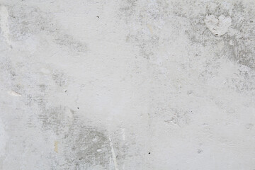 Gray concrete wall peeled wallpaper. Concrete background.