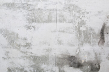 Gray concrete wall peeled wallpaper. Concrete background.