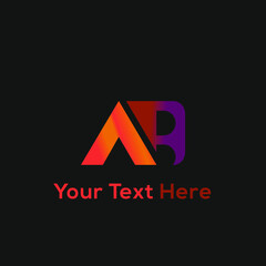 AB Text Logo professional