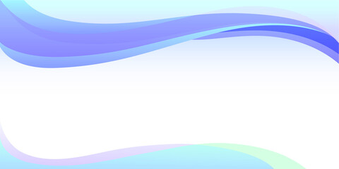 Blue abstract curve pattern background with copy space, Wave Abstract Background. For Design Flyer, Banner, Landing Page. Vector Illustration with Color Gradient