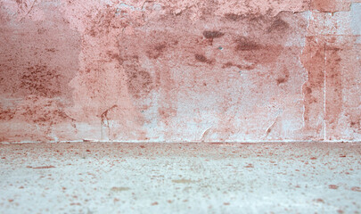 Wall prepared for plastering