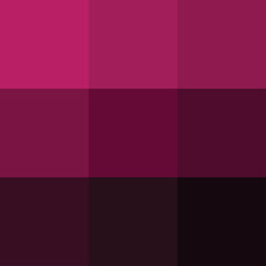 Dark pink color palette vector illustration