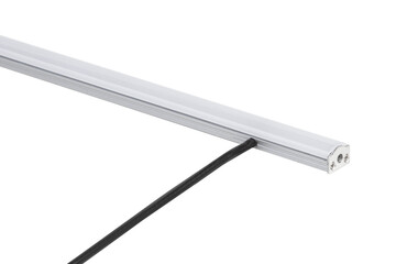 Metal LED flood light indoor bar projector lamp isolated on white background