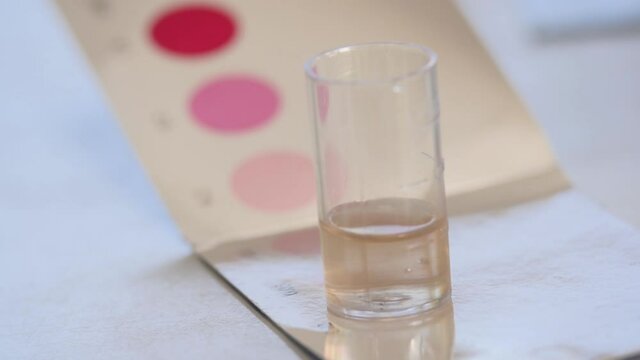 Water quality measurement. Find the pH value.