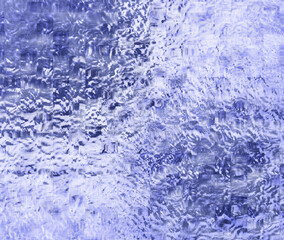 Blue background of abstract shapes