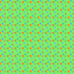 プレゼントの背景 クリスマスカラーイメージ素材です。