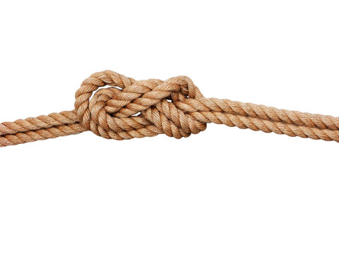 Sea knot on a rope