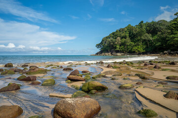 Sea Scape background in Khao Lak Thailand