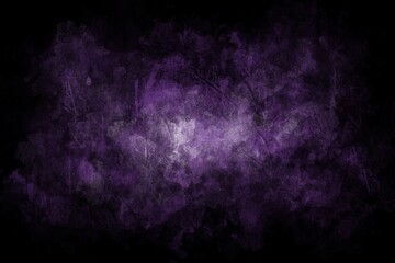 Abstract glowing light grunge violet background. The retro and mysterious design concept for decoration, wallpaper, backdrop, or presentation.