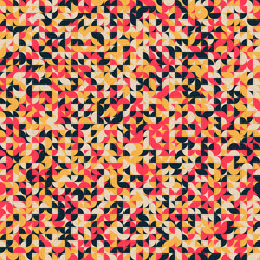 Abstract Geometric Pattern generative computational art illustration