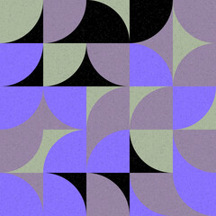Abstract Geometric Pattern generative computational art illustration