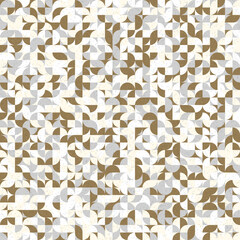 Abstract Geometric Pattern generative computational art illustration