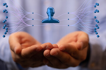 hierarchy connection team group digital