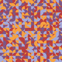 Abstract Geometric Pattern generative computational art illustration
